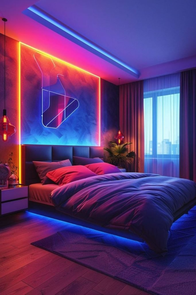 LED Strip Bedroom