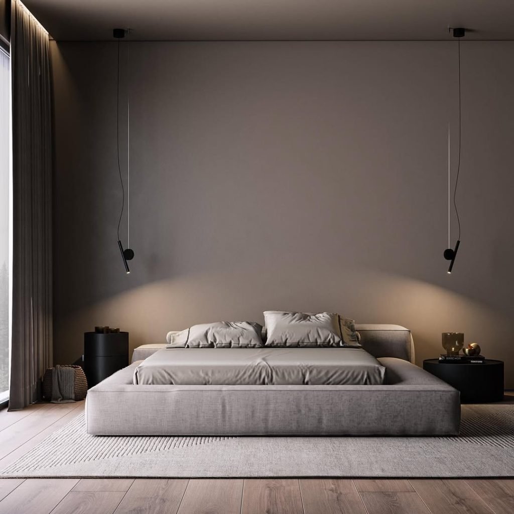 Low Platform Bed