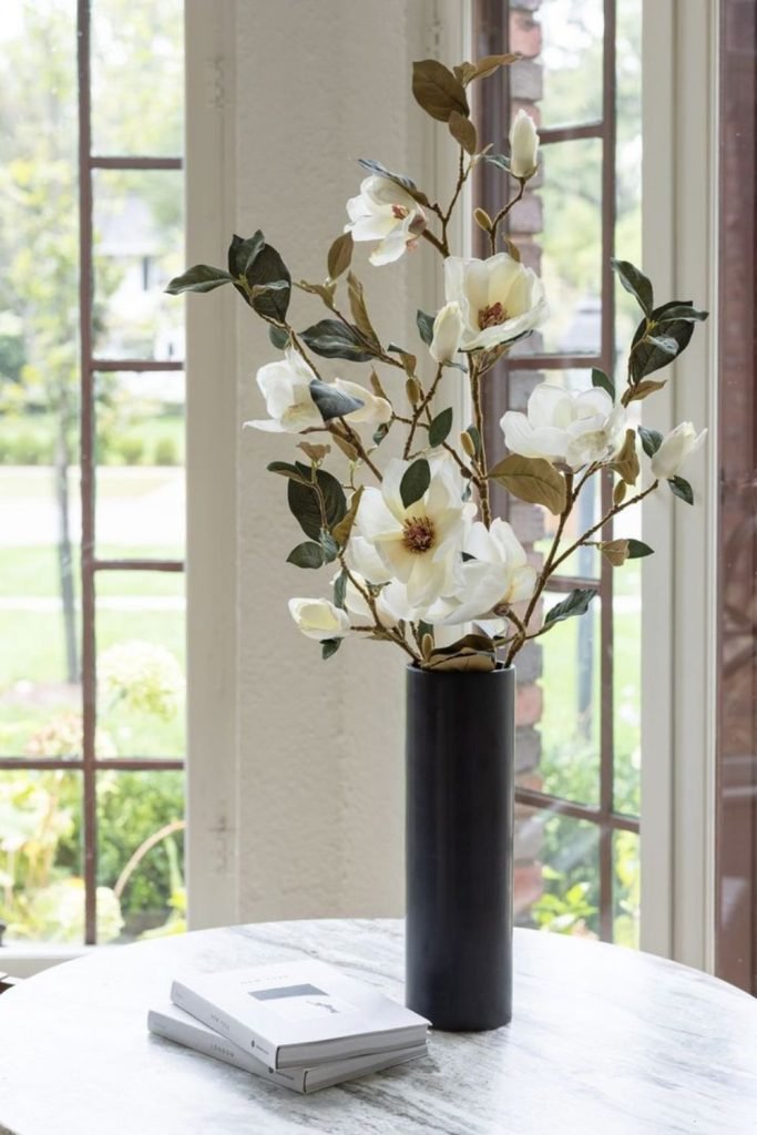 Magnolia Lantern Arrangement