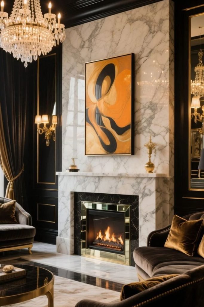 Marble Fireplace Surround