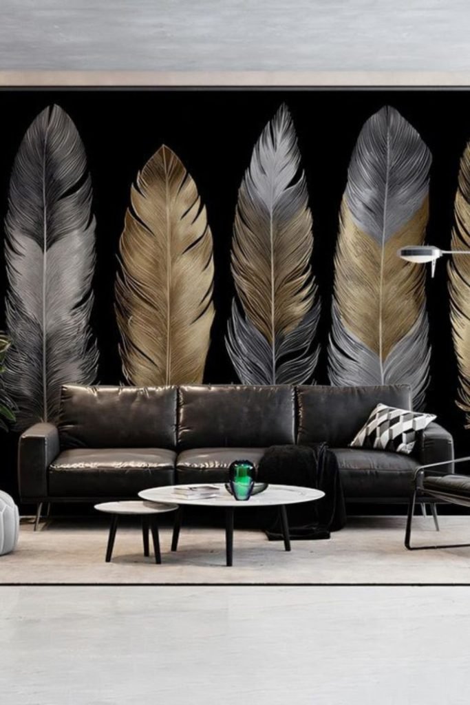Metal Feather Art