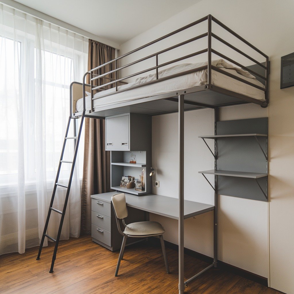 Metal Loft Bed