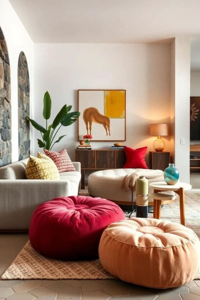 Mismatched Furniture Mix