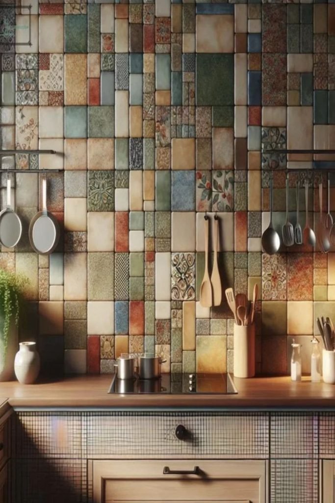 Mixed Vintage Tiles