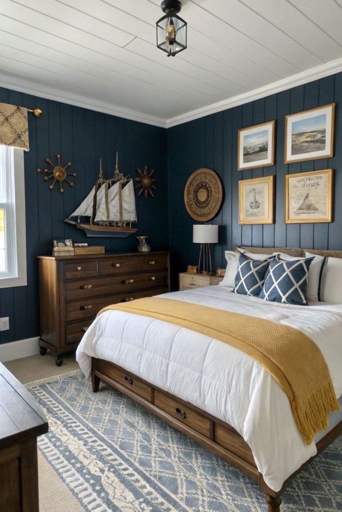 Nautical Wood Bedroom