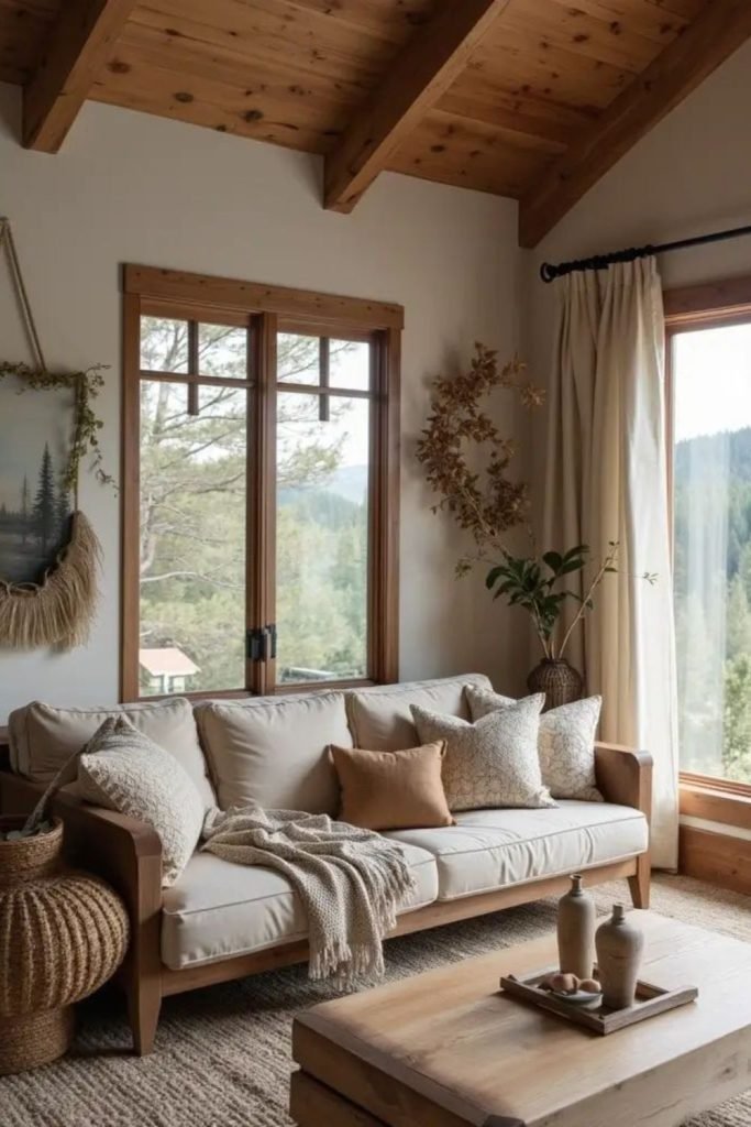 Oat-Colored Cottage Interiors