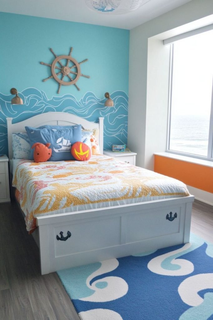 Ocean Theme Bedroom