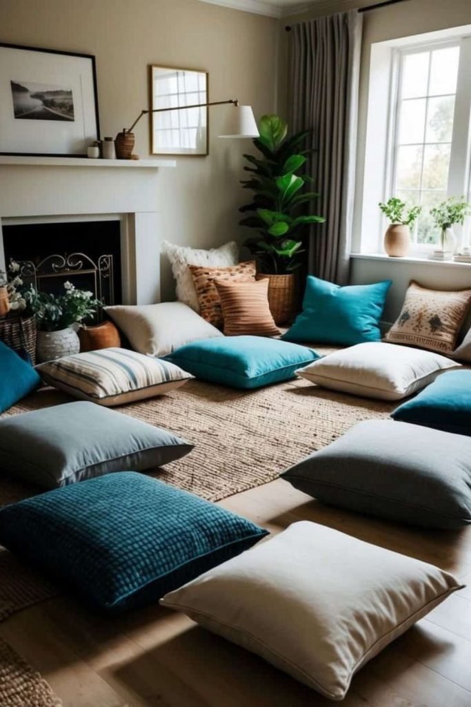 Oversized Velvet Cushions
