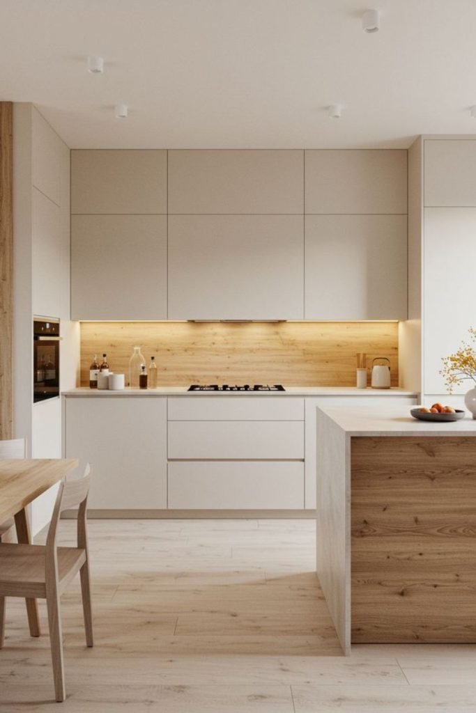 Pale Birch Kitchen