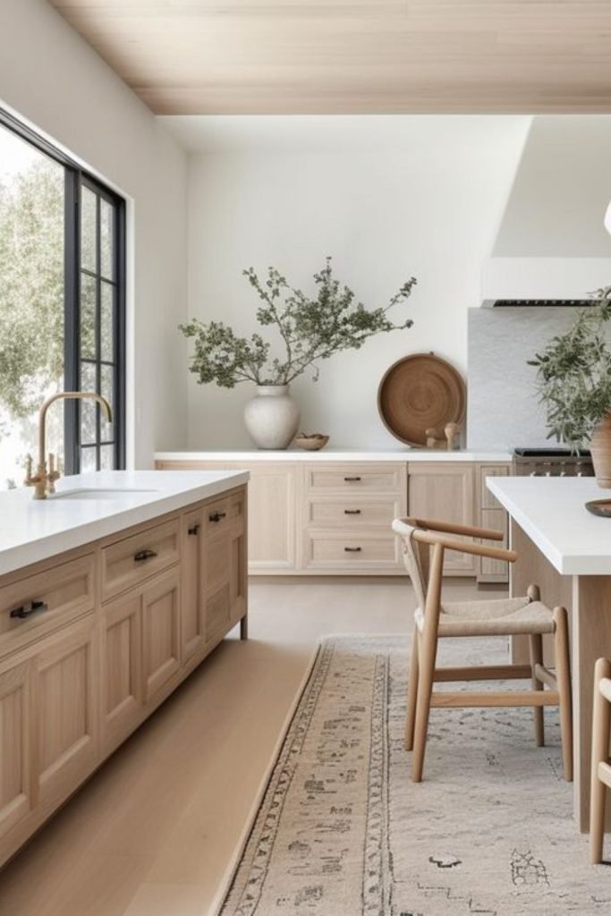 Pale Wood Kitchen