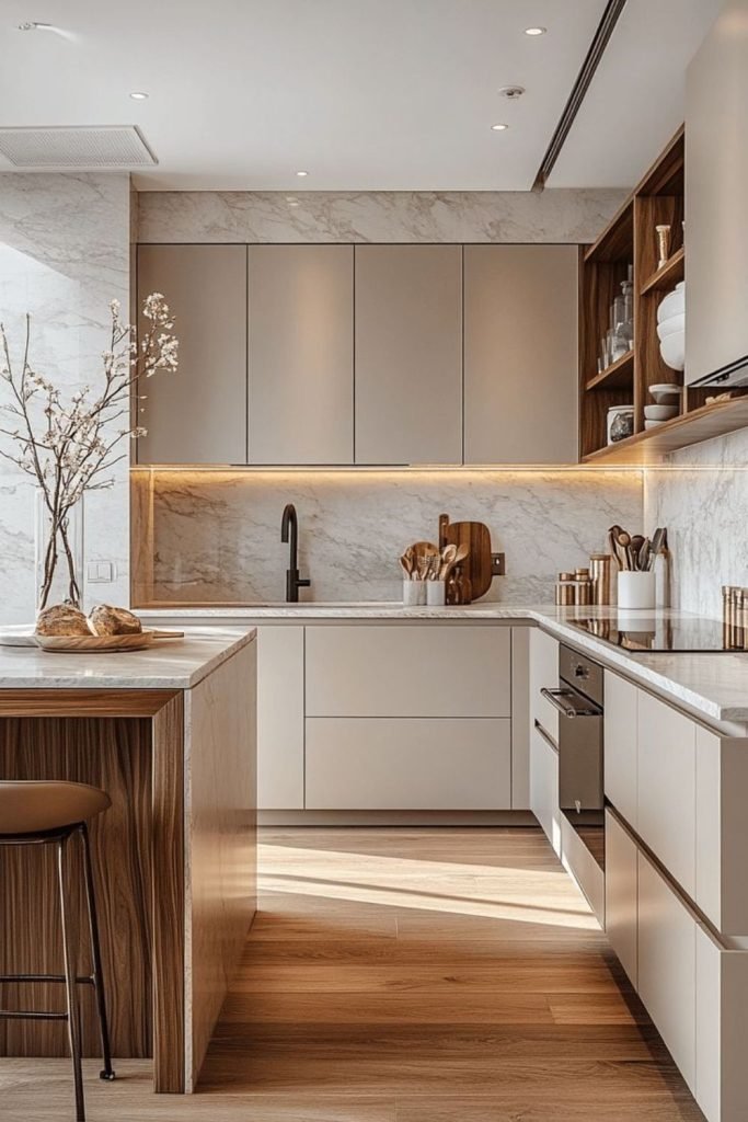 Parchment Sand Kitchen