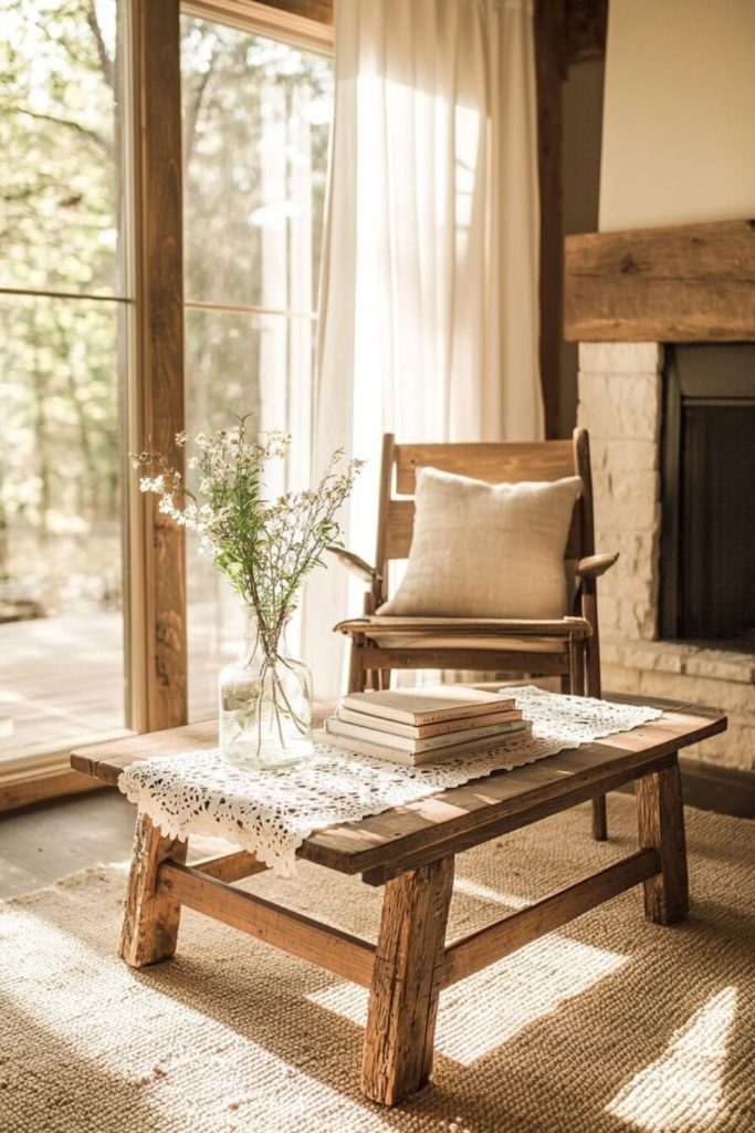 Pebbled Floor Living