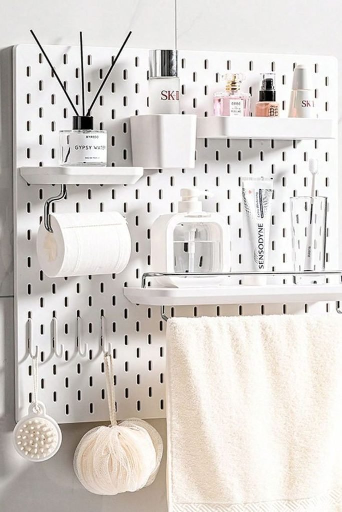 Pegboard Wall Storage