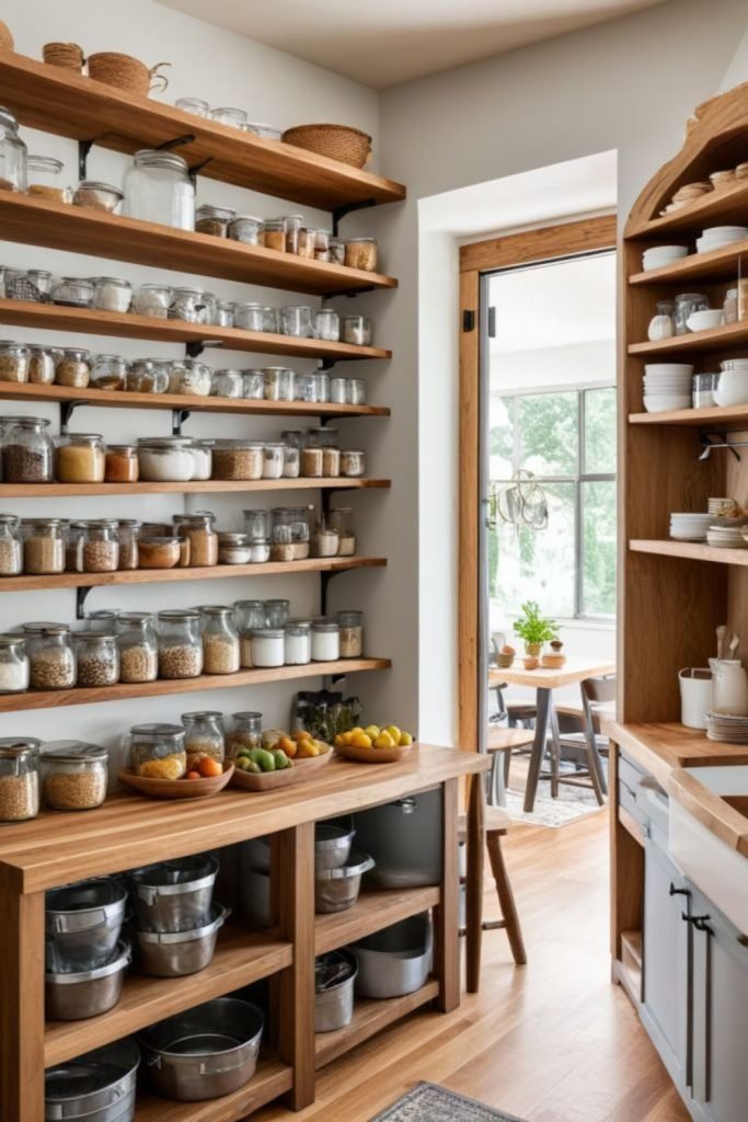 Pine Cabinet Kitchen