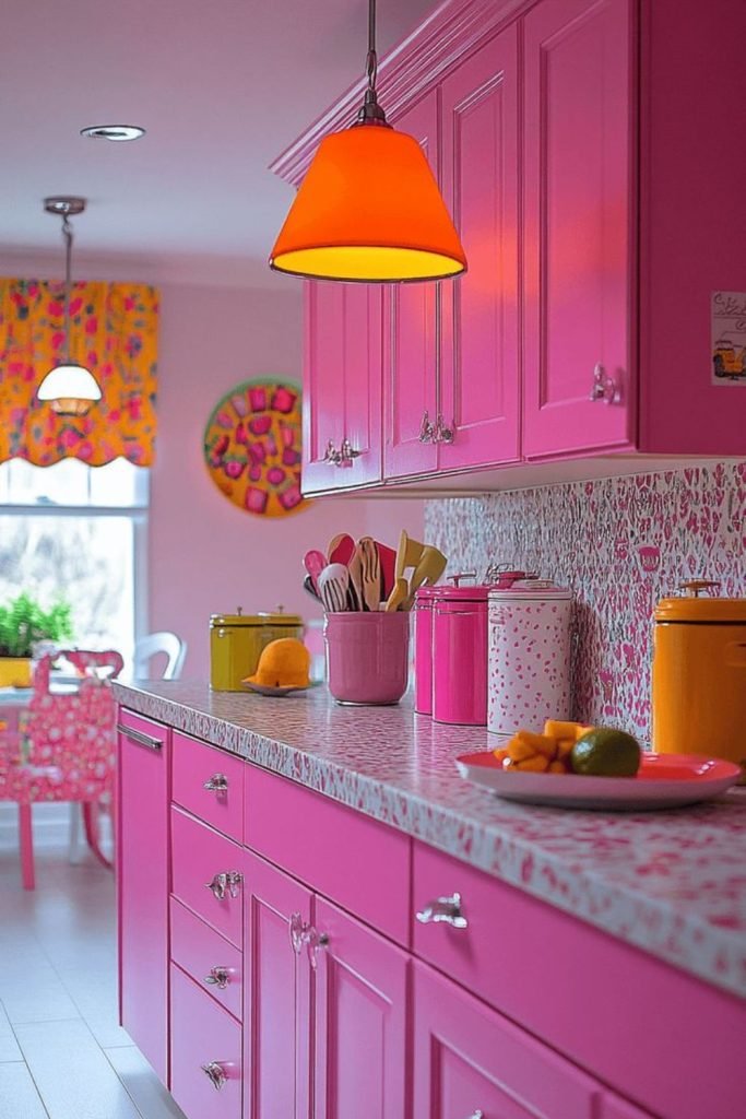 Pink Bubblegum Cabinets