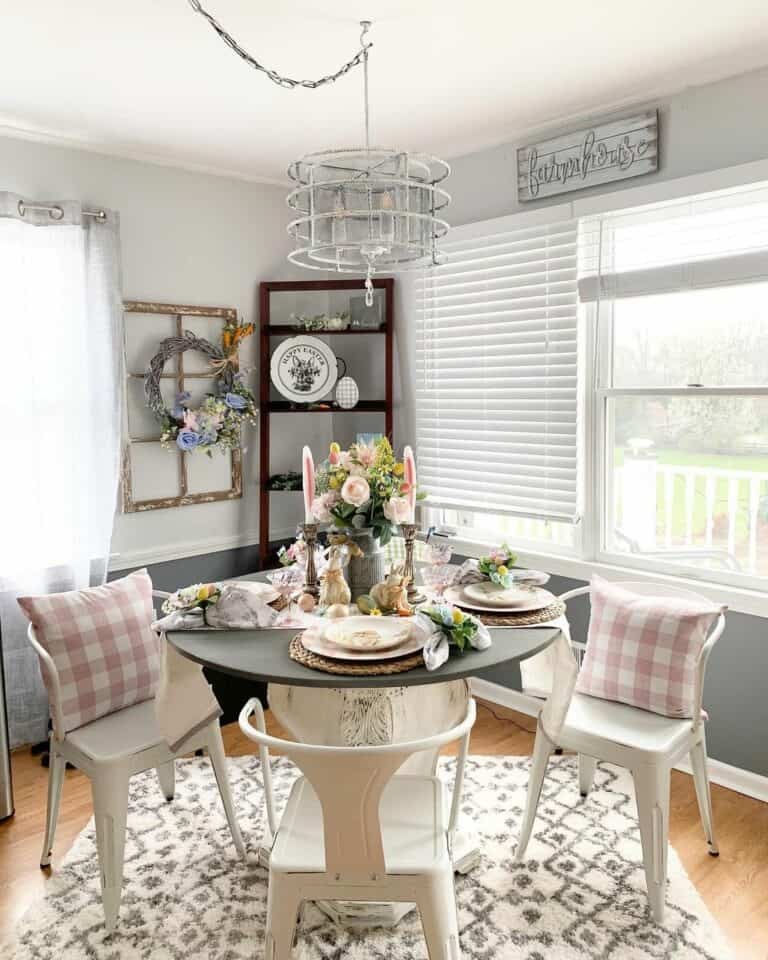 Pink Easter Centerpiece