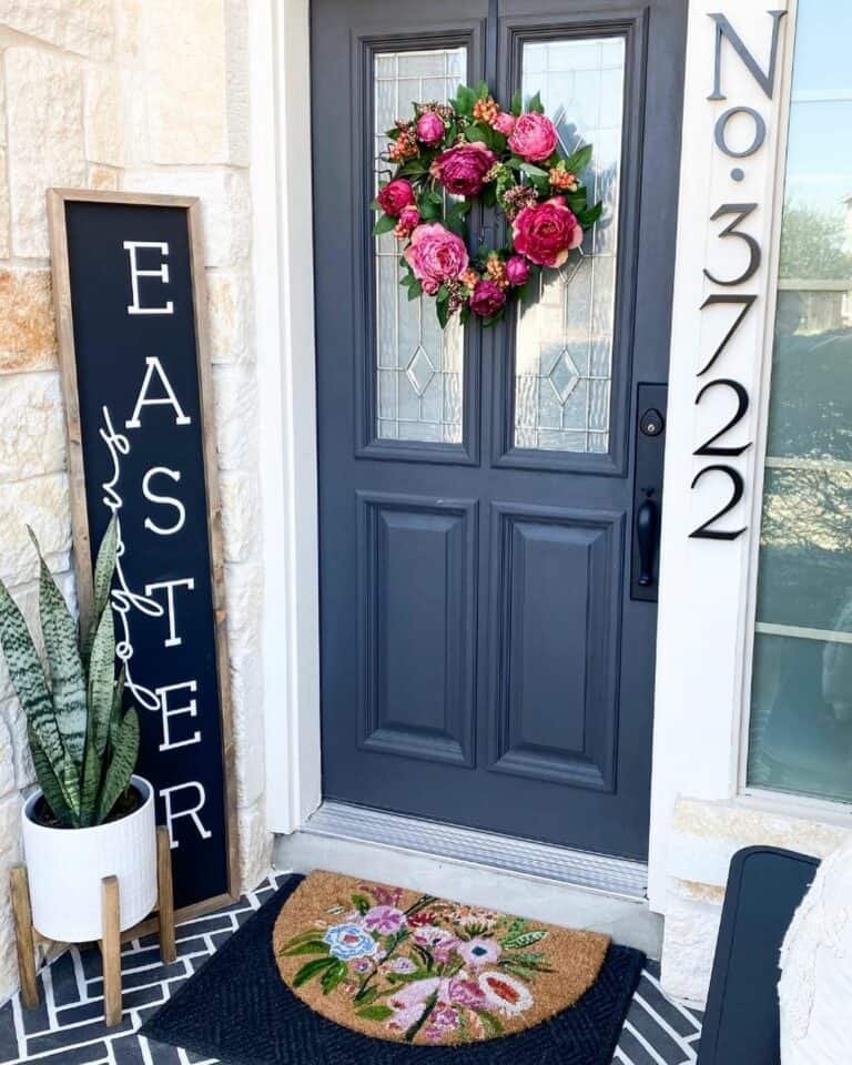 Pink Easter Wreaths
