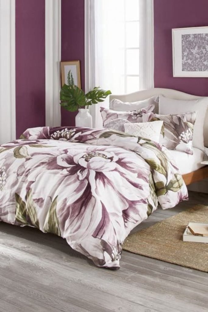 Pink Floral Bedding