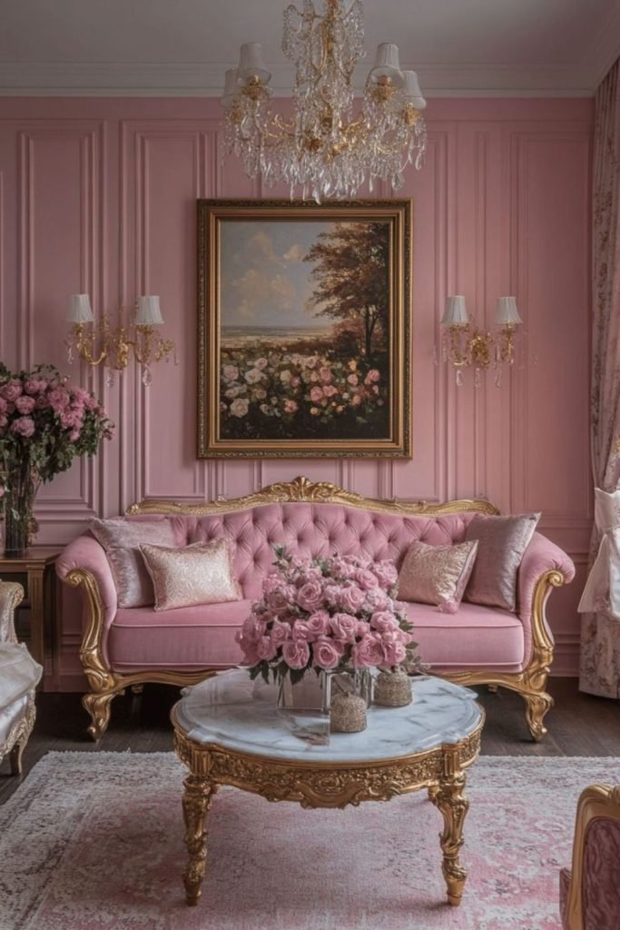 Pink Reading Corner