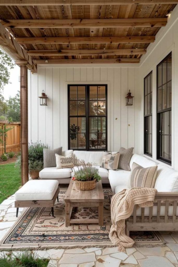 Porch-Style Living Room