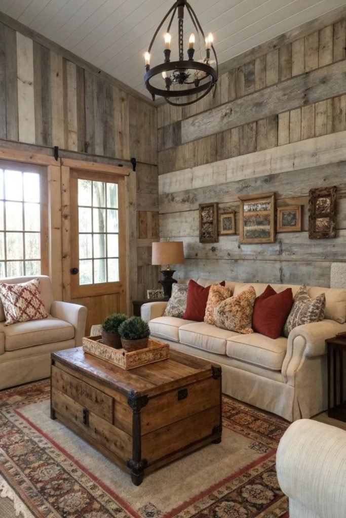 Reclaimed Wood Walls