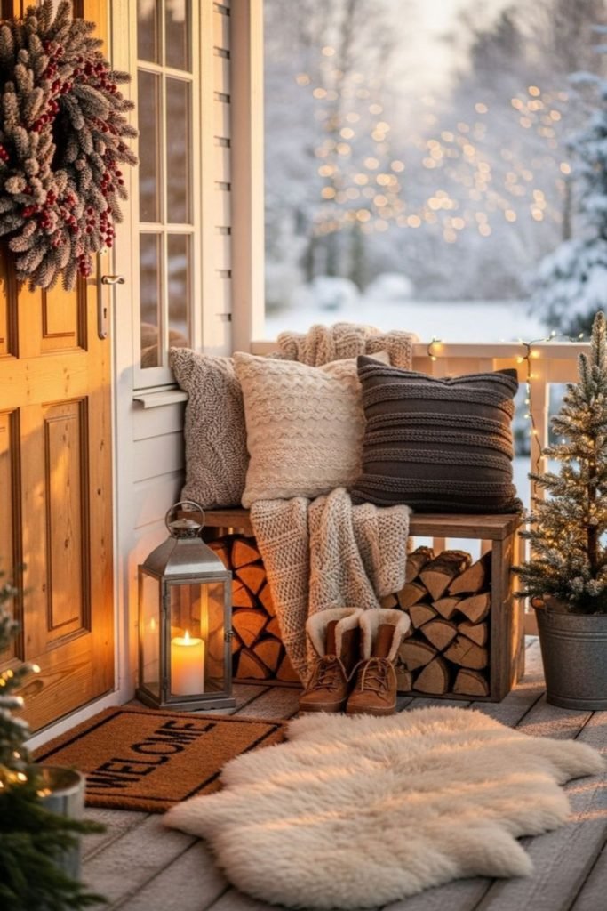 Rustic Cabin Porch