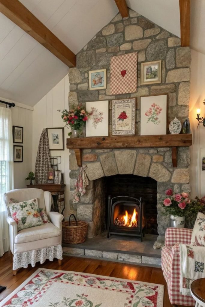 Rustic Spring Room