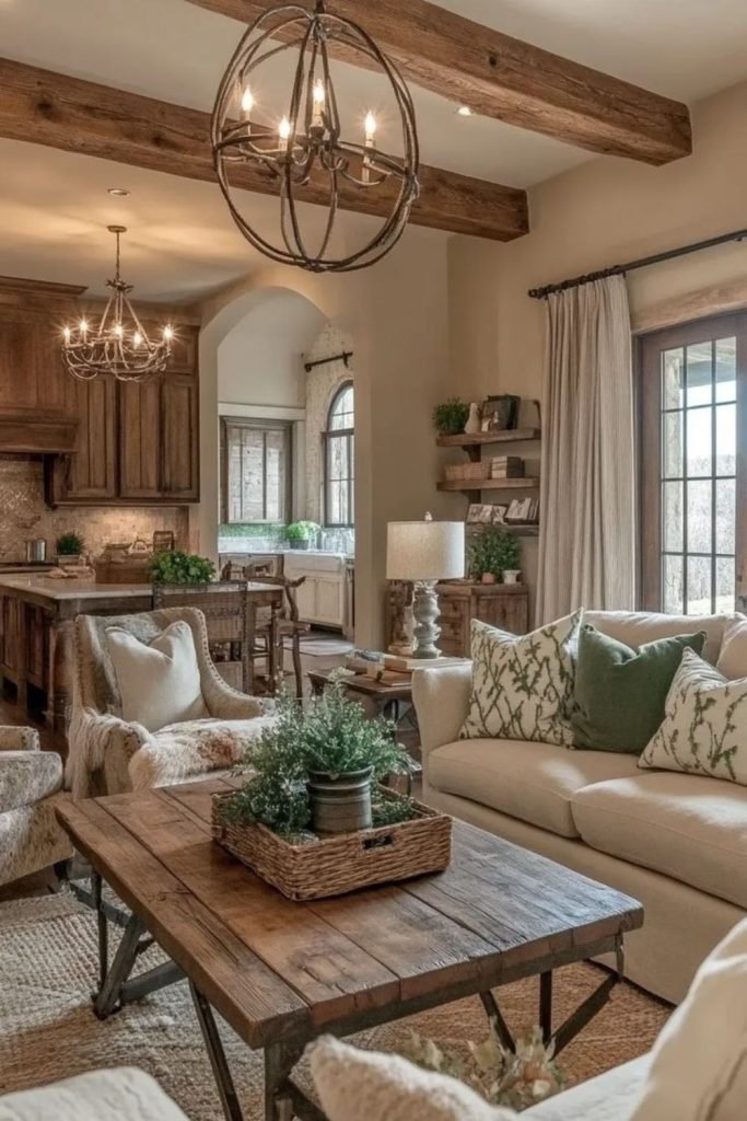 Rustic Whitewashed Walls