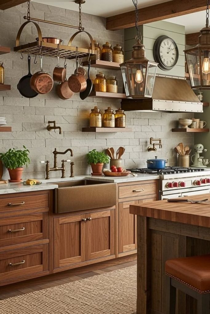 Rustic Wood Kitchen