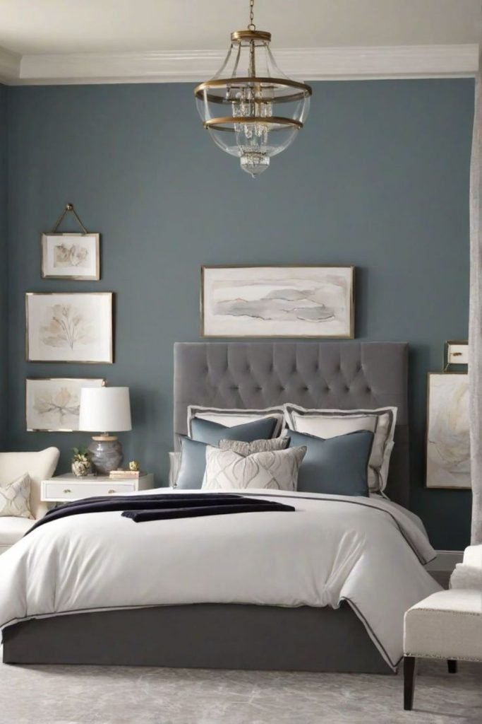 Silver Accent Walls