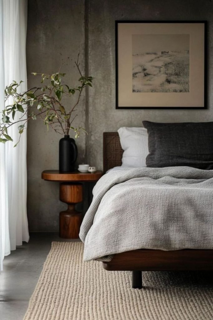 Slate Neutral Bedroom