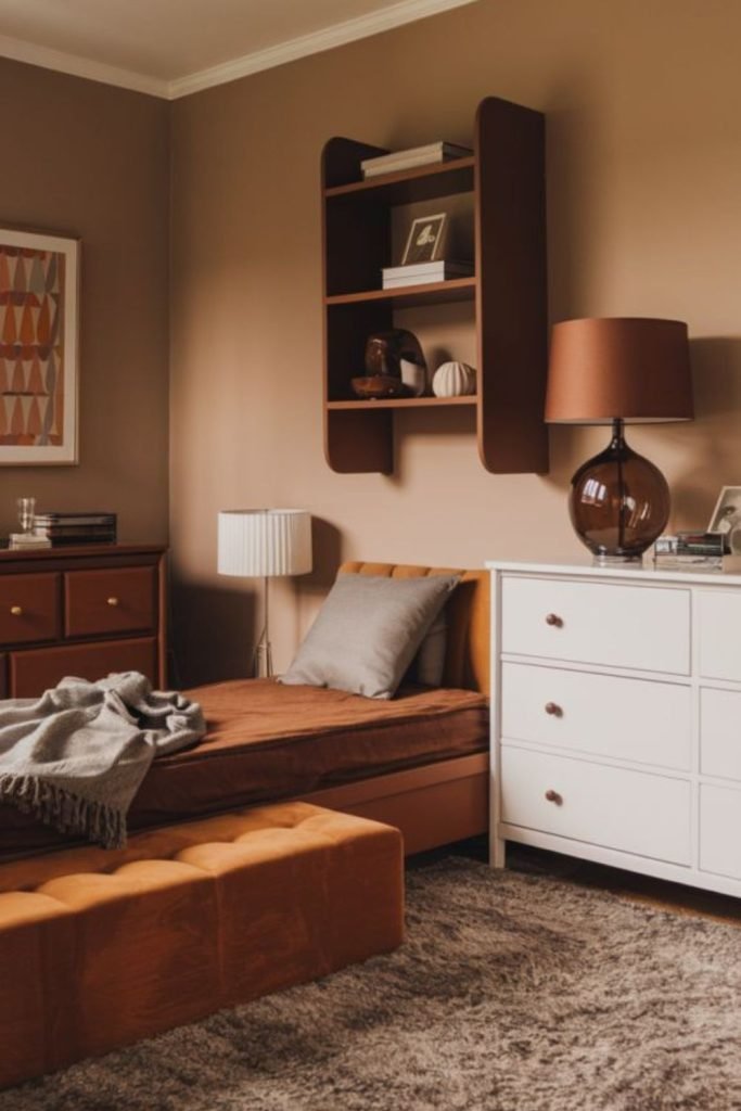 Sloped Caramel Attic