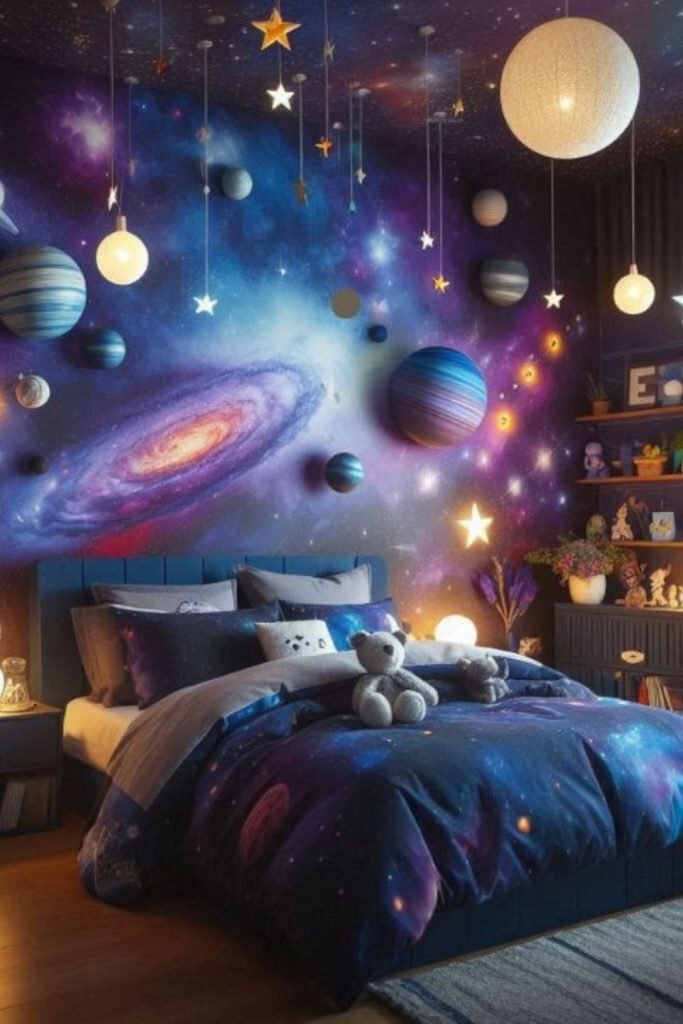 Space Theme Bedroom