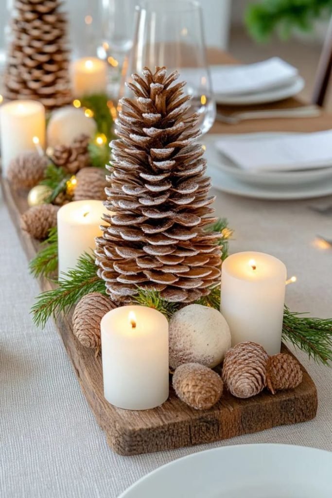 Sparkling Pine Centerpiece