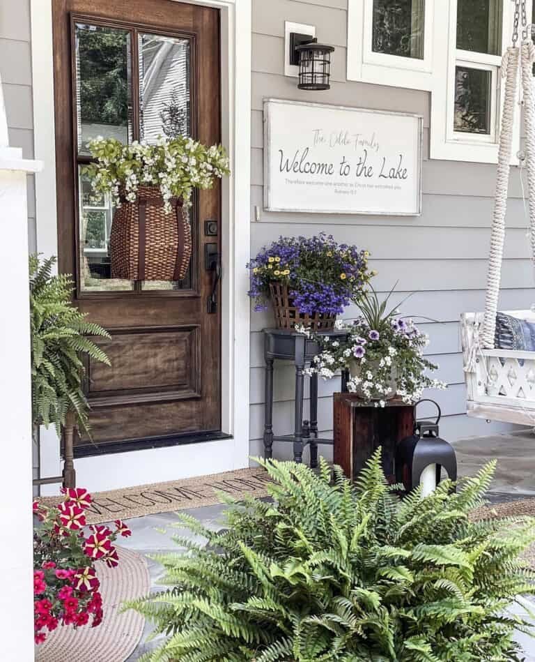 Spring Basket Display