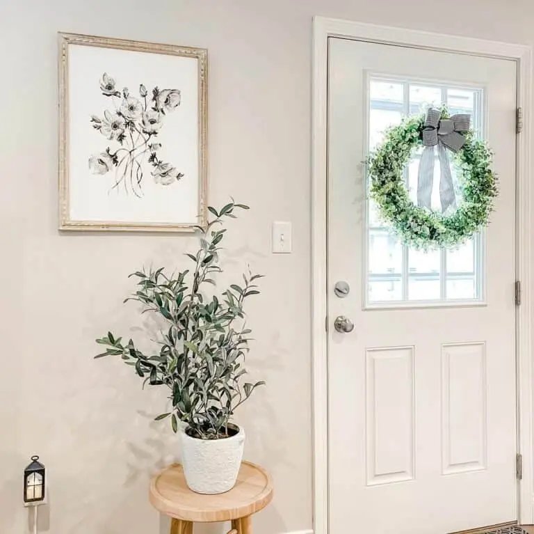 Spring Entryway Decor