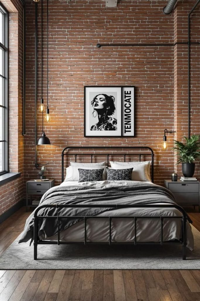 Steel Industrial Bedroom