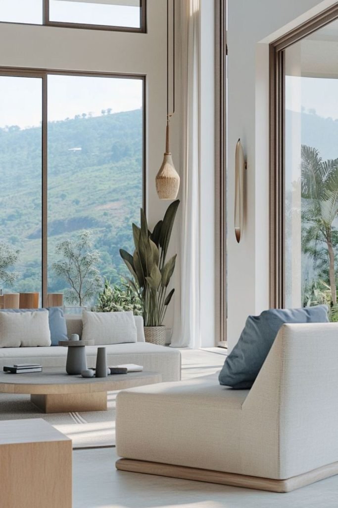 Stone Fireplace Room