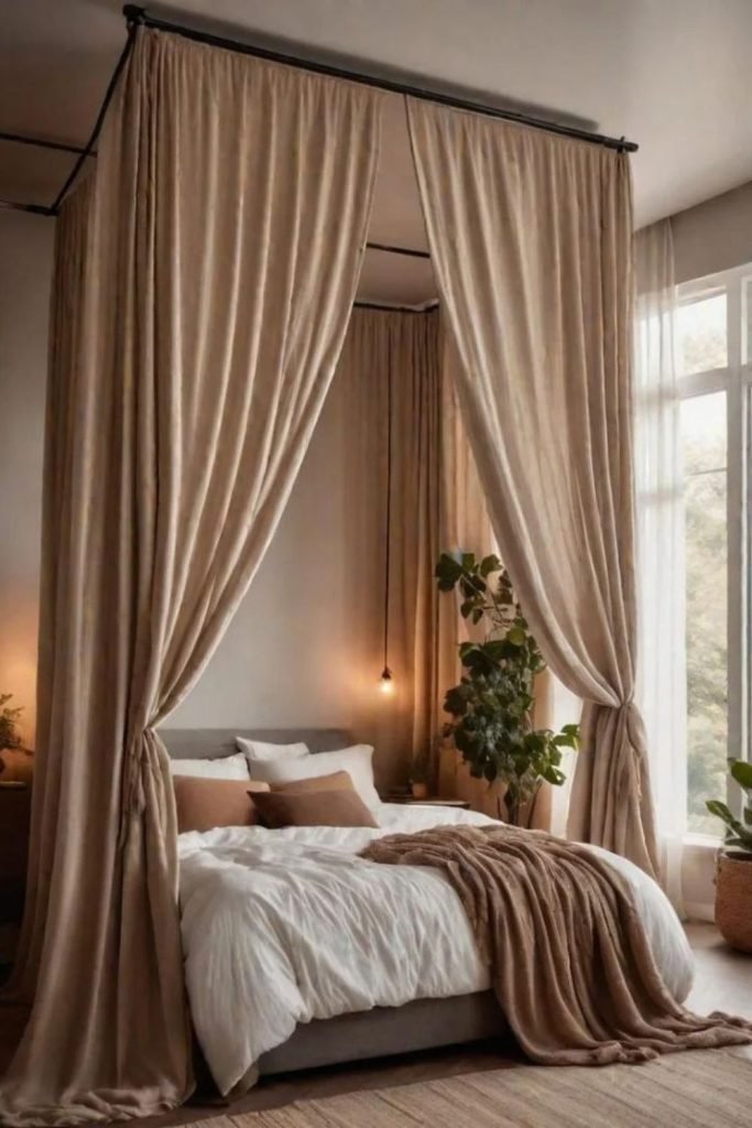 Taupe Wall Bedroom