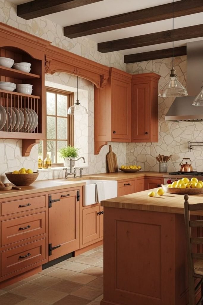 Terracotta Kitchen Elements