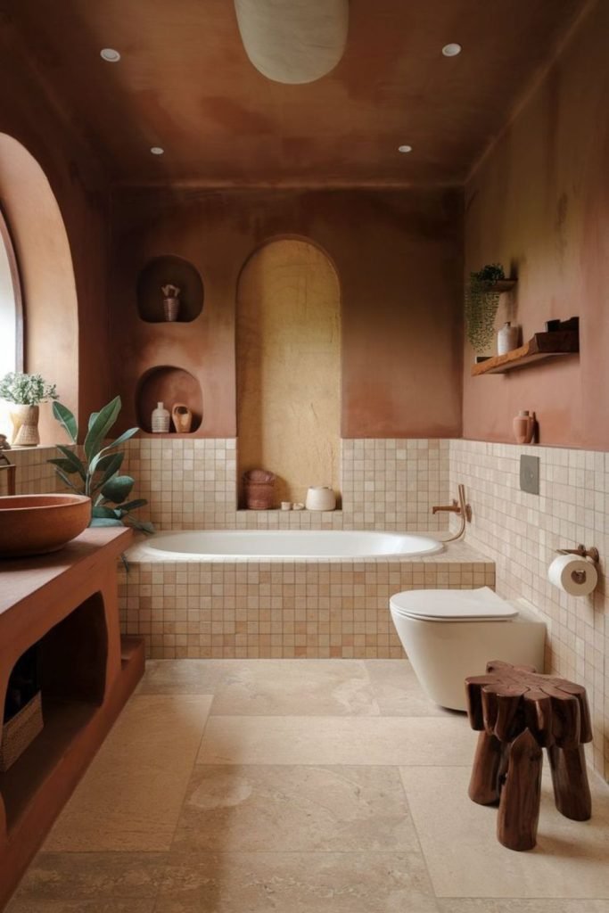 Terracotta Wall Wetroom
