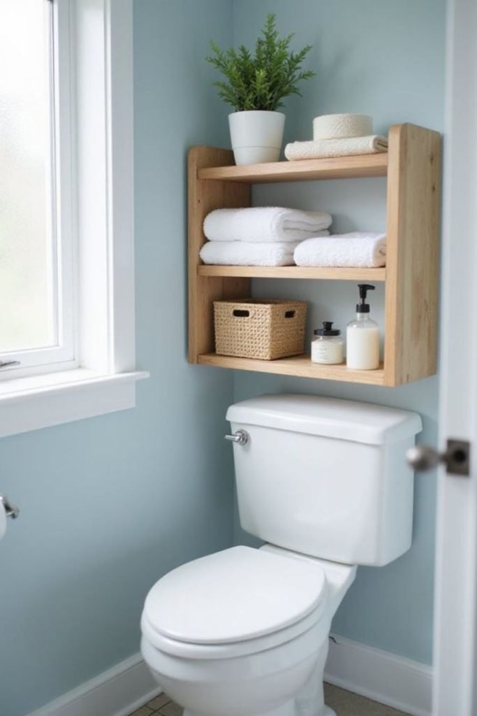 Toilet Shelving Storage