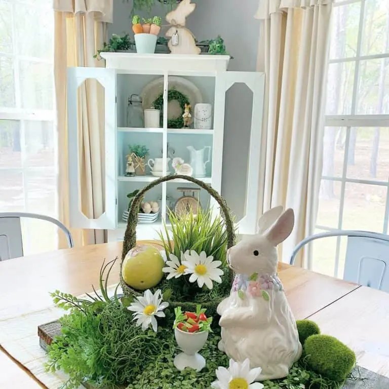 White Corner Hutch