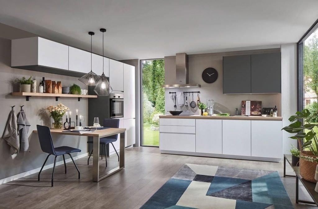 White Minimalist Kitchen