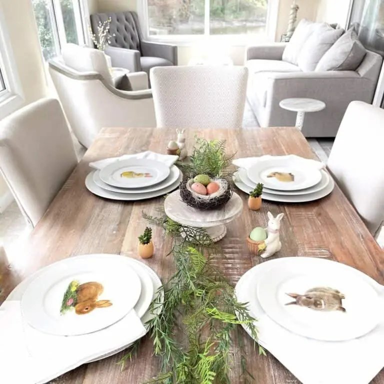 White Rabbit Centerpieces