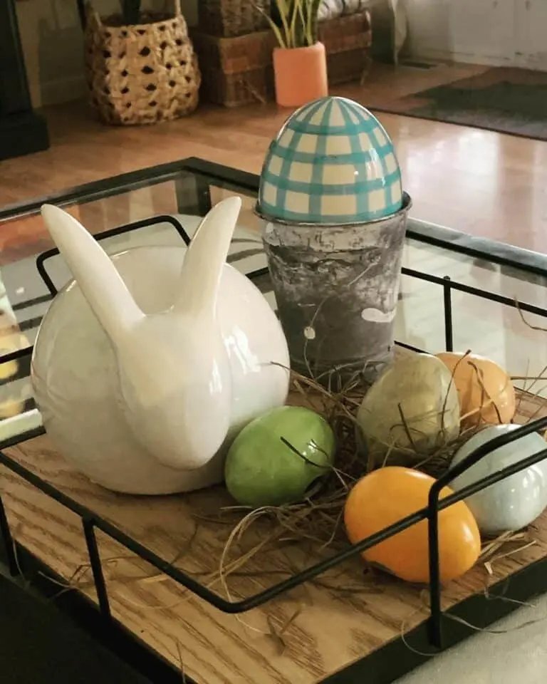 White Rabbit Table Display