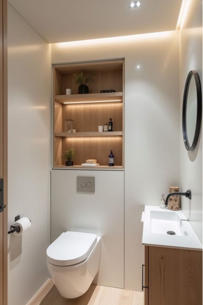 White Wood Bathroom