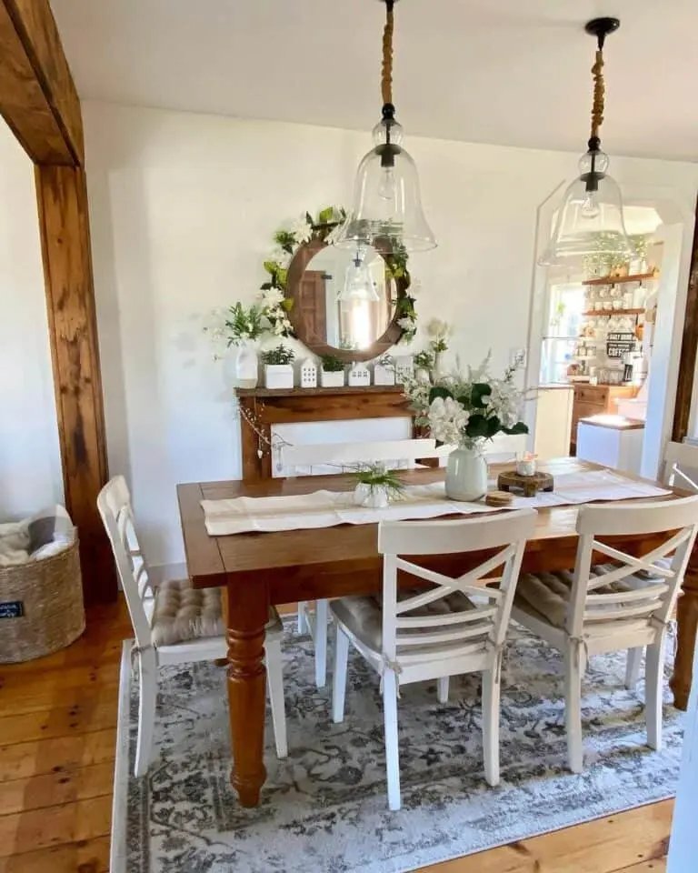 Wooden Table Lighting