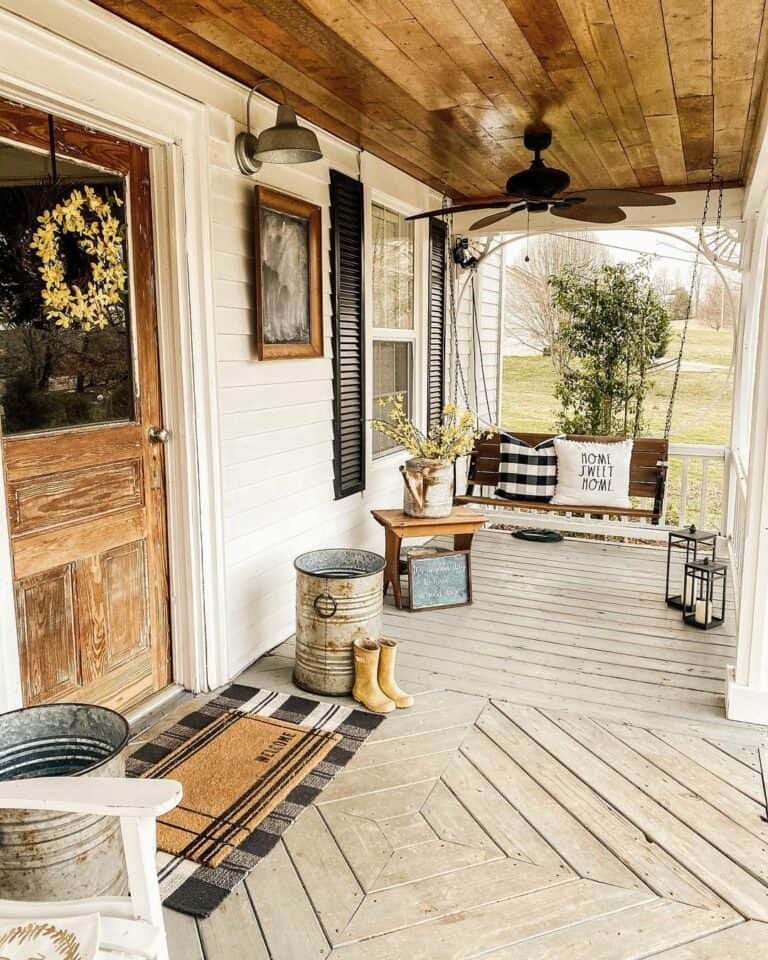 Yellow Flower Wreath